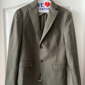Olive Green Light-weight Blazer
